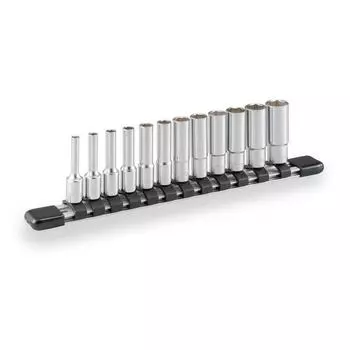 TONE Deep Socket Set with HSL212 Drive angle Contents 12 items (Hexagonal, holder) 6.35mm (1/4 )