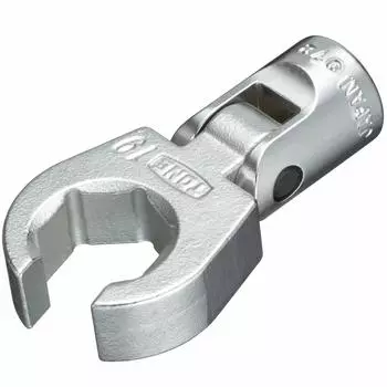 TONE Flex Claw Foot Wrench Drive Angle Width across Flats 19mm HP3SCF-19F 9.5mm (3/8 )