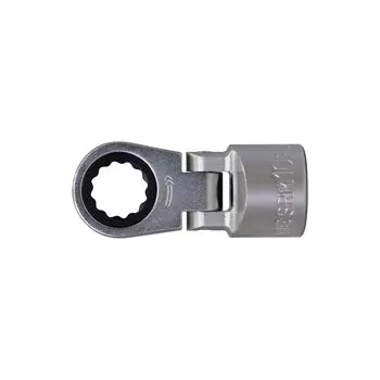 TONE Flex Ratchet Glasses Socket Drive Angle Width across Flats 10mm HP3RM-10F 9.5mm (3/8 )