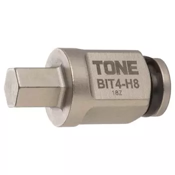 TONE Hexagon bit Drive angle Width across flats 8mm BIT4-H08 12.7mm (1/2 )