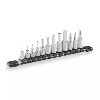 TONE Hexagon socket set HH212 Drive angle Contents 12 items (with holder) 6.35mm (1/4 )