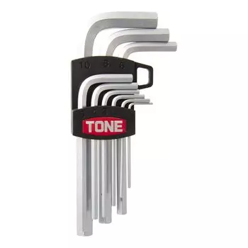 TONE Hexagonal bar L type wrench set AS900 9 items Contents