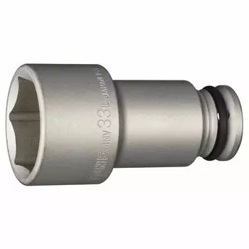 TONE Impact long socket Drive angle Width across flats 33mm HP4NV-33L 12.7mm (1/2 )
