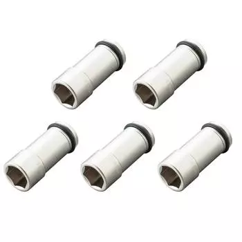 TONE impact long socket Drive angle Width across flats 19mm 5 pieces 6NV-19L-5S 19.0mm (3/4 )