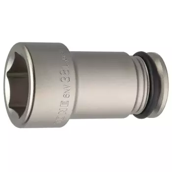 TONE Impact long socket HP6NV-38L Drive angle 19.0mm (3/4 ) Width across flats 38mm