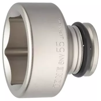 TONE Impact Socket Drive Angle Width across Flats 55mm HP6NV-55 19.0mm (3/4 )