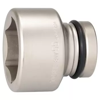 TONE Impact Socket Drive Angle Width across Flats 55mm HP8NV-55 25.4mm (1 )