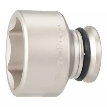 TONE Impact Socket Drive Angle Width across Flats 65mm 8NV-65 25.4mm (1 )