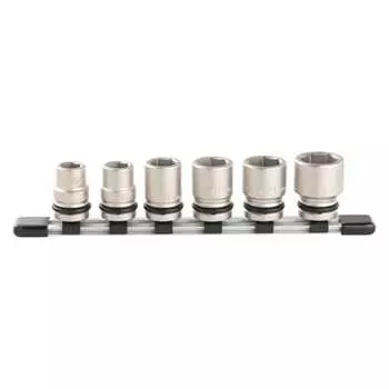 TONE Impact socket set (with holder) HNV406S Drive angle 12.7mm (1/2 ) Contents 6 items