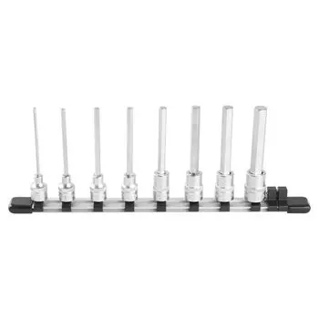 TONE Long Hexagon Socket Set HH308L Drive angle Contents 8 items (with holder) 9.5mm (3/8 )