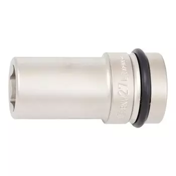 TONE Long socket for impact Drive angle Width across flats 27mm 8NV-27L 25.4mm (1 )