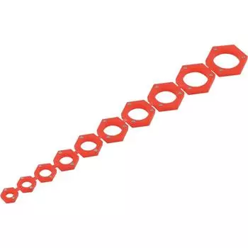 TONE Магнитный держатель гаек дюйм NCMGB100 Красный (для розеток)