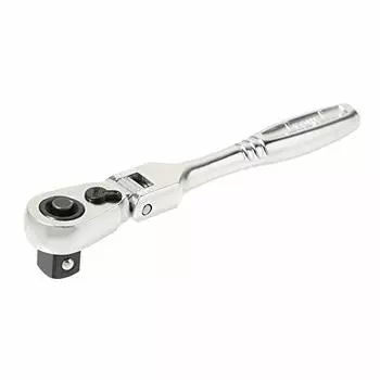 TONE Ratchet Handle Compact Flex Head (Socket Hold Type) RH3FCH 3/8 Inch Drive