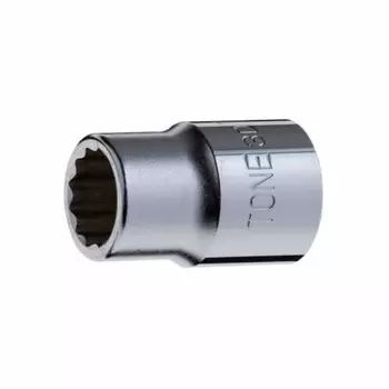 TONE Socket (12-sided) 3D-10 Drive angle 9.5mm (3/8 ) Width across flats 10mm