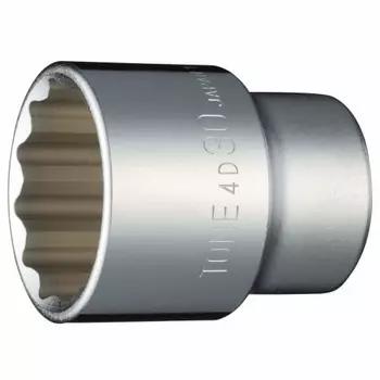 TONE socket (12 squares) HP4D-30 Drive angle 12.7mm (1/2 ) Width across flats 30mm