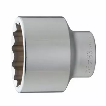 TONE socket Drive angle Width across flats 63mm (12 squares) HP6D-63 19.0mm (3/4 )