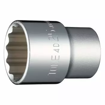 TONE socket Drive angle Width across flats 25mm (12 squares) 4D-25 12.7mm (1/2 )