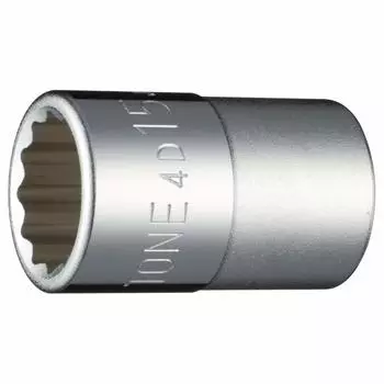TONE socket Drive angle Width across flats 15mm (12 squares) HP4D-15 12.7mm (1/2 )