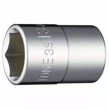 TONE Socket Drive angle Width across flats 13mm (Hexagonal) 3S-13 9.5mm (3/8 )