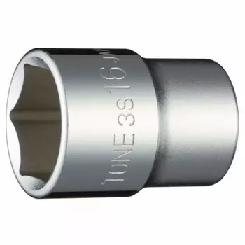 TONE socket (hexagonal) HP3S-16 insertion angle 9.5mm (3/8 ) width across flats 16mm