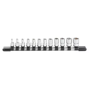 TONE socket set HSB212 insertion angle inch Contents 12 items (hexagonal/with holder) 6.35mm (1/4 )
