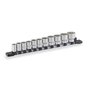 TONE Socket Set with HDB311 Plug angle inch Contents 11 items (12-sided, holder) 9.5mm (3/8 )