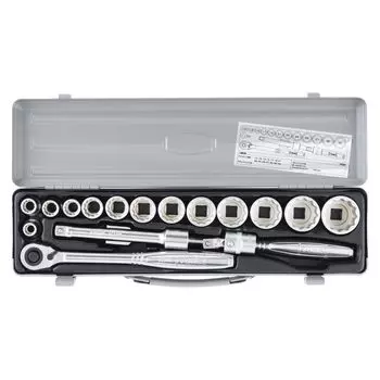 TONE Socket Wrench Set 760M Drive Silver Contents 17 items 12.7mm (1/2 )