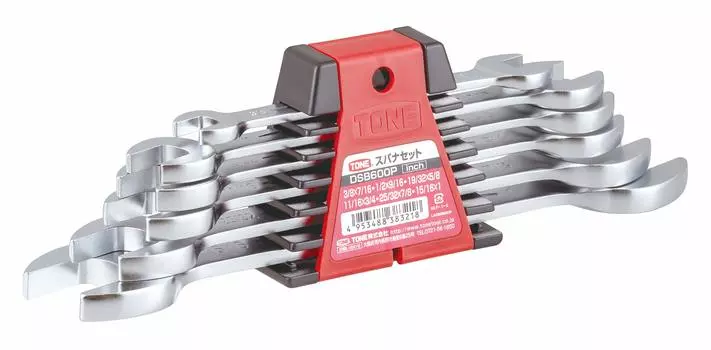 TONE Spanner Set DSB600P Red Inch 6 items Contents красный