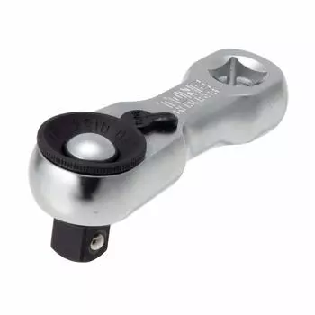 TONE Stubby Ratchet Handle RH3HSS3 Drive Angle (Hold Type) 9.5mm (3/8 )