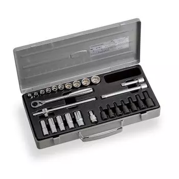 Tone Tone Mix Socket Wrench Set Mx300 Insert 9.5mm 38 Silver Content 27 Points Each