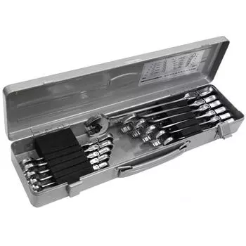 Tone Tone Neck Vibrating Fast Ratchet Glasses Wrench Set Rmfq110 Contents 11 Pcs