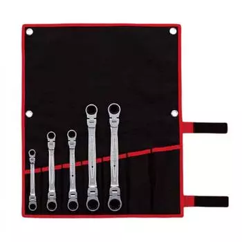 Tone Tone Sheepskin Ratchet Glasses Wrench Set Rmfw500 Black Contents 5 Pcs