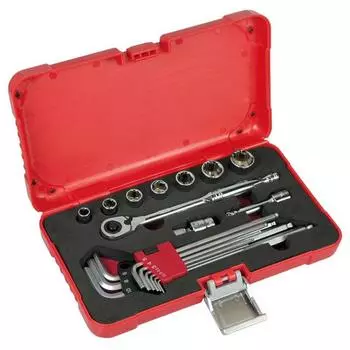 Набор инструментов TONE THC3190P Drive Red Содержимое 19 предметов 9,5 мм (3/8 )