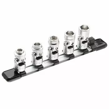 TONE Universal Socket Set 5 Pieces (with Holder), HSU305, 9.5mm (3/8 ) Drive,