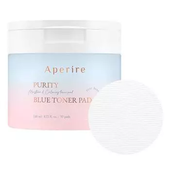 Тонер-диск Aperire Pure Blue 140 мл, 1 шт., 70 шт.