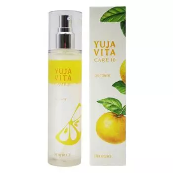 Тонер для лица Корея с маслом из кожуры юдзу DEOPROCE YUJA VITA CARE 10 OIL TONER 120мл