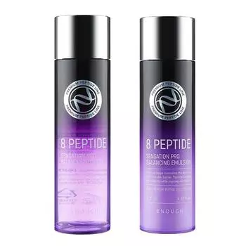 Тонер Enough Premium 8 Peptide Senation Pro 130 мл / Эмульсия 130 мл Toner