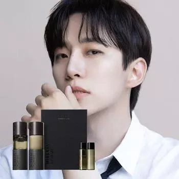 [Тонер и эмульсия для путешествий в подарок] Набор из 2 предметов The Saem Mineral Homme Black EX