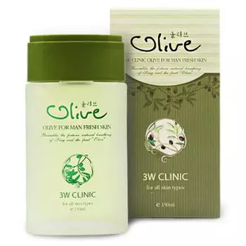 Тонер оливковый тоник для мужской кожи для ухода за кожей Корейская косметика 150мл