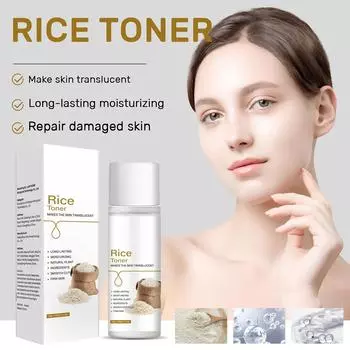 Тонер органический отбеливающий лосьон увлажняющий отбеливающий кожу укрепляющий освежающий нелипкий 120 мл One size белый