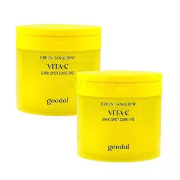 Тонер-пэд Goodal Green Tangerine Vita C 70 шт., 70 шт., 2 шт.
