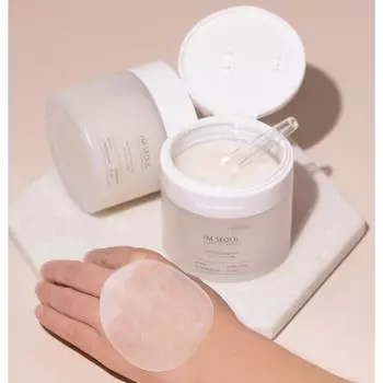 Тонер-подложка I m Seoul Water Glow Pad 240 мл для чувствительной кожи, 60 листов, 1 коробка