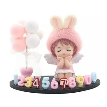 Tongtong Mall angel doll парковка номерной знак салон автомобиля, корейский автомобиль acc