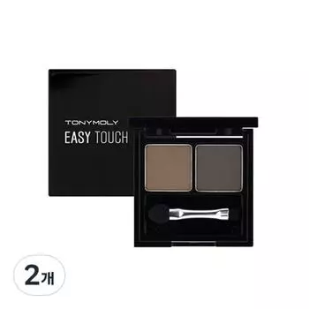 Тони Моли Easy Touch Cake брови, нет. 2 Серо-коричневые, 2 шт.