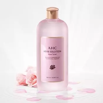 Тоник AHC Herb Solution Toner (Rose Toner) 500 мл