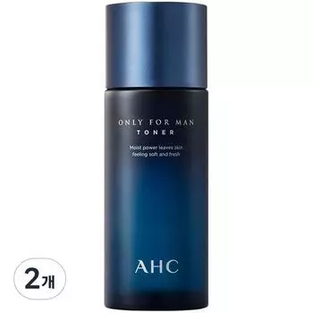 Тоник AHC Only for Men, 150 мл, 2 шт, лучшая мужская косметика Кореи