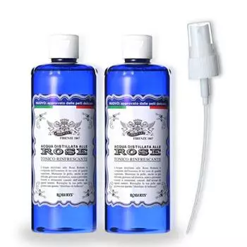Тоник Aqua Allerose Roberts Rose Water Toner Rose Water Skin 400 мл + распылитель, 2 шт., 400 мл