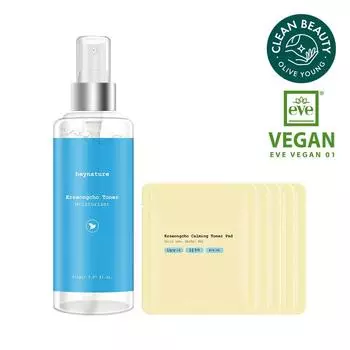 Тоник для кожи Heynature Erseongcho, 150 мл, специальный набор (+Успокаивающий тоник 5P)