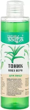 Тоник для лица Алоэ Вера без спирта очищение и тонизирование Aasha Herbals (Ааша Хербалс), 200мл