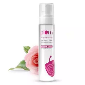 Тоник для лица с розовой водой Plum Bulgarian Valley | Экстракты болгарской розы | Без спирта | Формат мягкого спрея | Для всех типов кожи | 100 мл